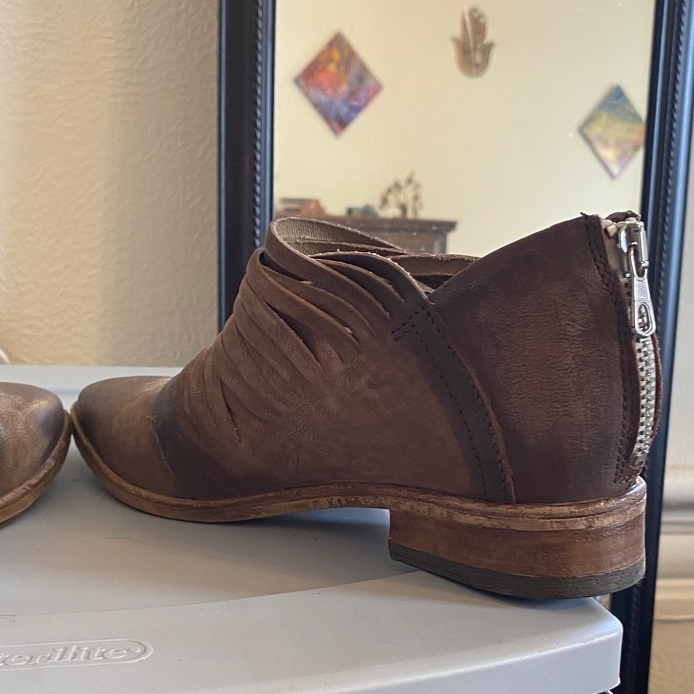 Free People Brown Leather Women’s Boots like new - Picture 7 of 14
